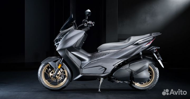 Макси-скутер Zontes ZT350-D matte-black новый
