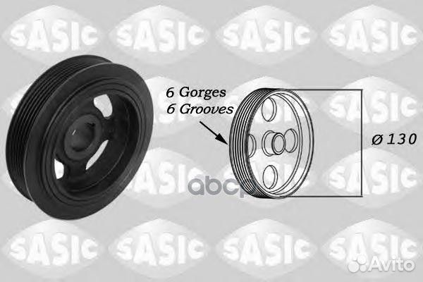 Шкив коленвала toyota 3zzfe/4zzfe