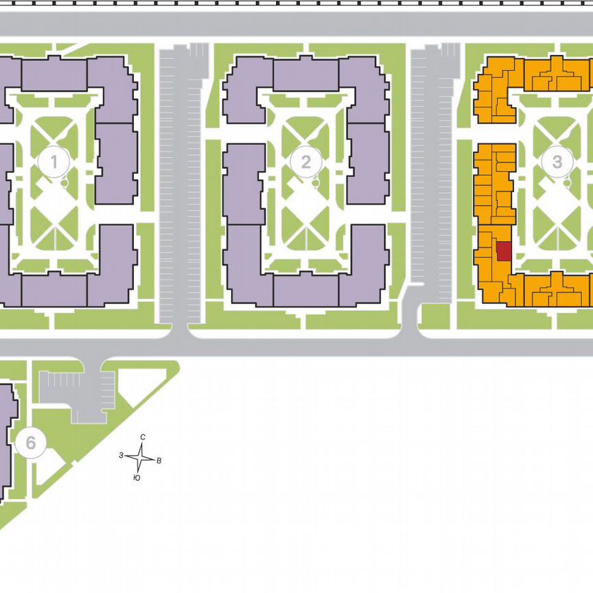 1-к. квартира, 43,3 м², 1/4 эт.