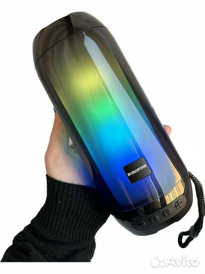 Колонка Borofone BR25 с радио и подсветкой