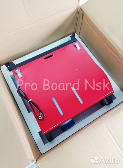 Автономный отопитель переносной в красном корпусе