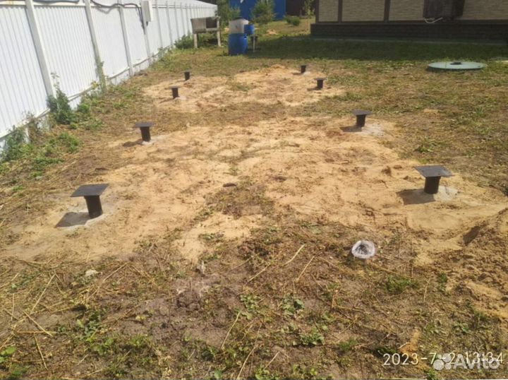 Винтовые сваи под ключ + монтаж