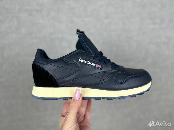 Кроссовки Reebok Classic Leather Blue