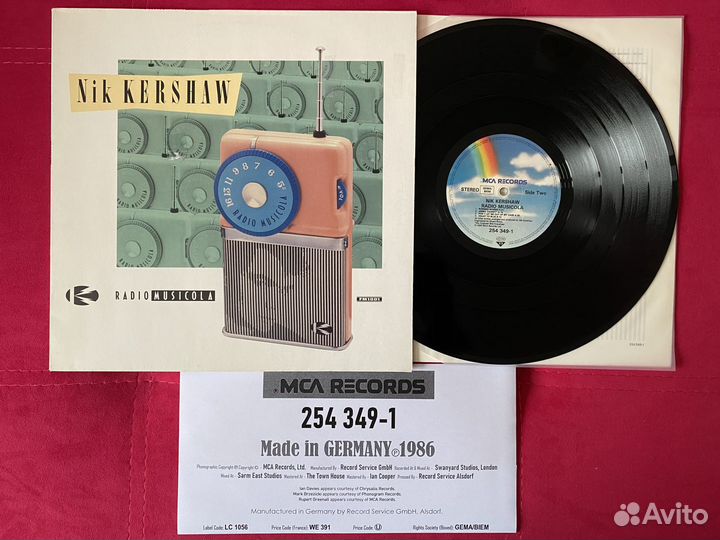 LP) Nik Kershaw.1988 (Germany) 1st press