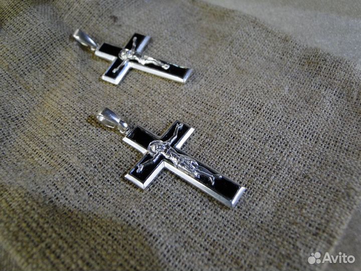 Стильные кресты из серебра 925