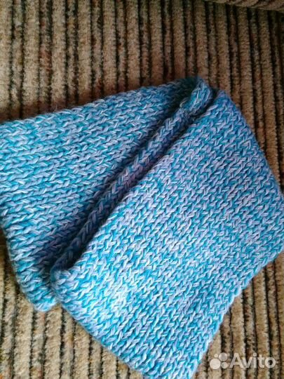 Снуд женский новый 70 шерсть