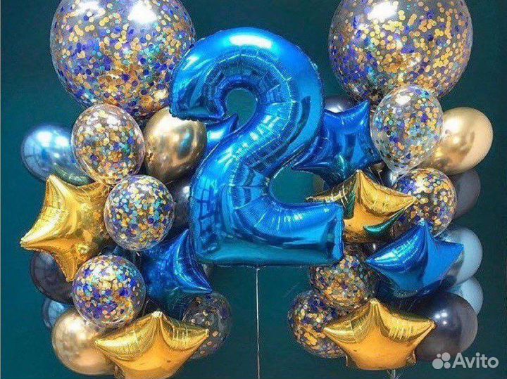 Шарики с гелием на день рождения