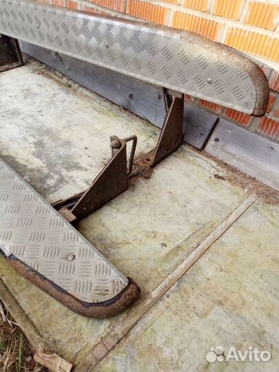 Силовые пороги mitsubishi pajero sport 2