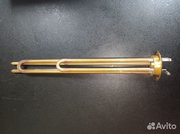 Тэн в/н 2500w(1500w+1000w) RF-64mm (медь) 