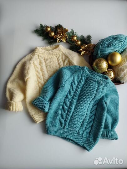 Джемпер вязаный детский