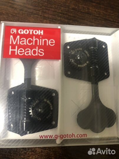 Колки для бас гитары Gotoh GB640-B-L4
