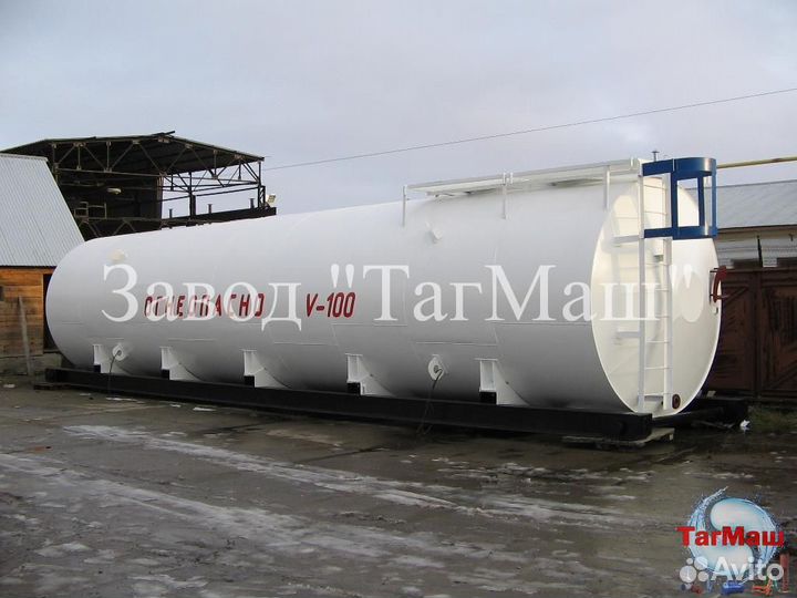 Резервуары, емкости, бочки 25 м3, 50 м3, 100 м3