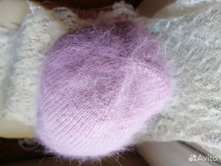 Шапка женская вязаная 