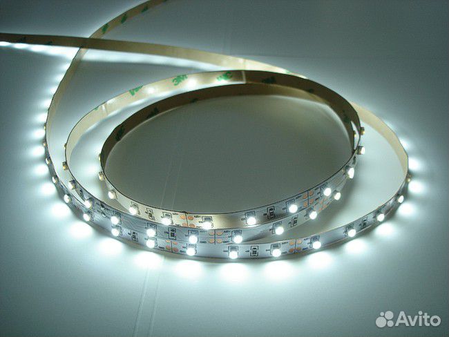 Лента светодиодная 12V 3528-60LED/M