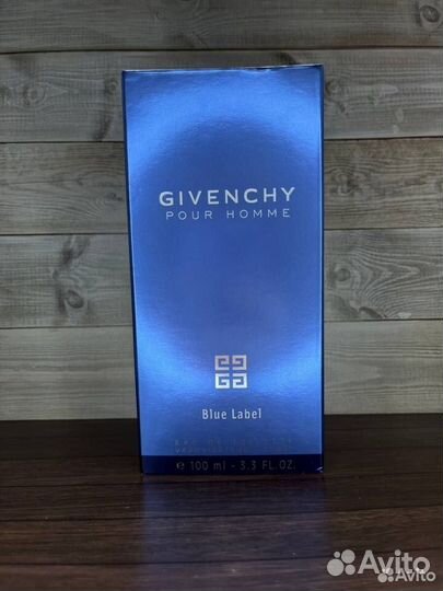 Givenchy Pour Homme Blue Label 100мл(Мужские Духи)