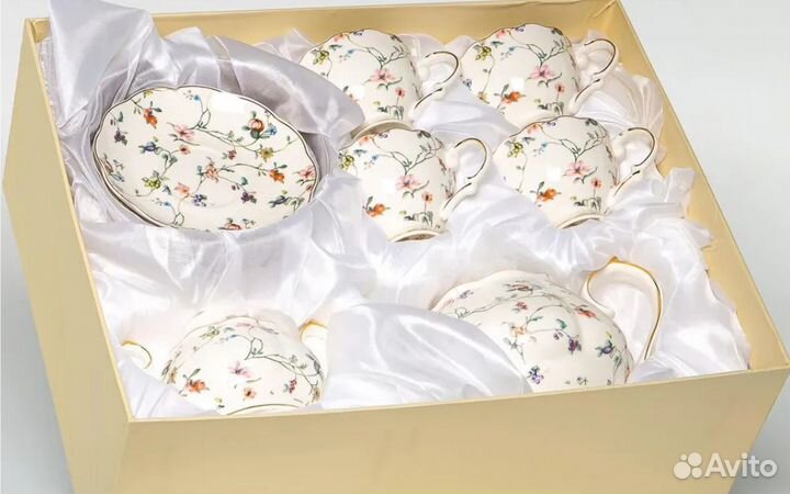 Чайный сервиз на 4 персоны с чайником (Balsford)