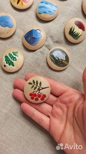 Детская развивающая игра Мемори