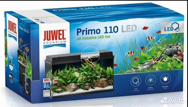 Аквариум Juwel primo 110л черный