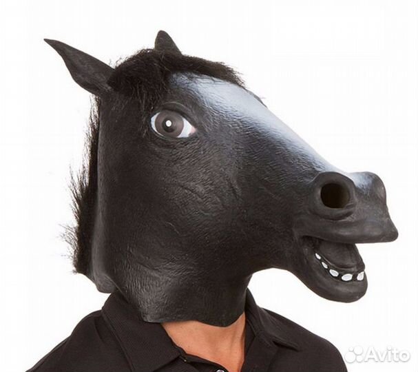Маски Зверей Петух, Овчарка, Голова Маска Лошади