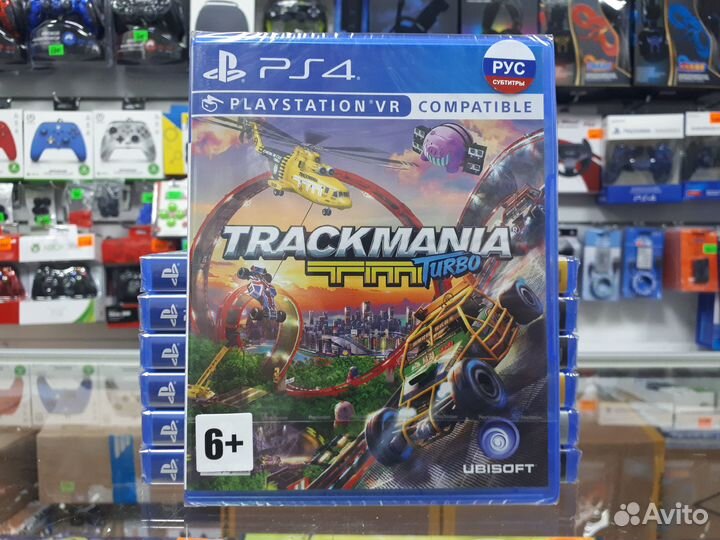 TrackMania Turbo PS4 с поддержкой VR