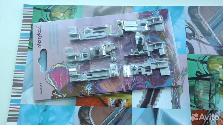 Дополнительные лапки к оверлоку Merrylock