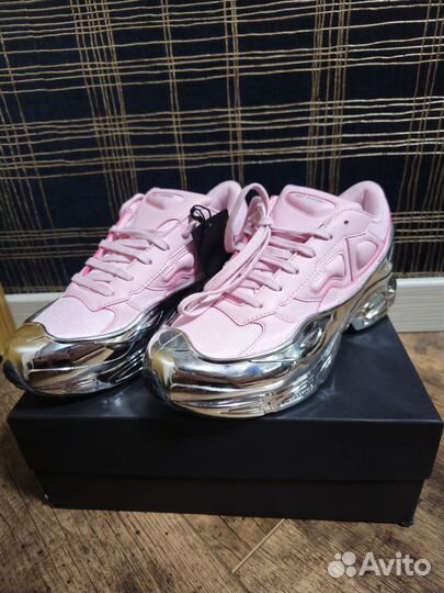 Кроссовки adidas raf simons pink (розовые)