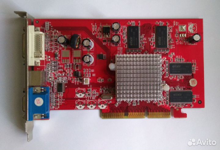 Видеокарта AGP ATI 9550, 256MB