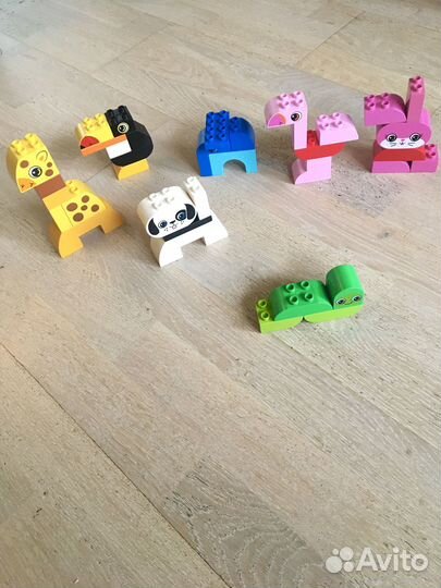 Конструктор lego duplo Весёлые зверушки