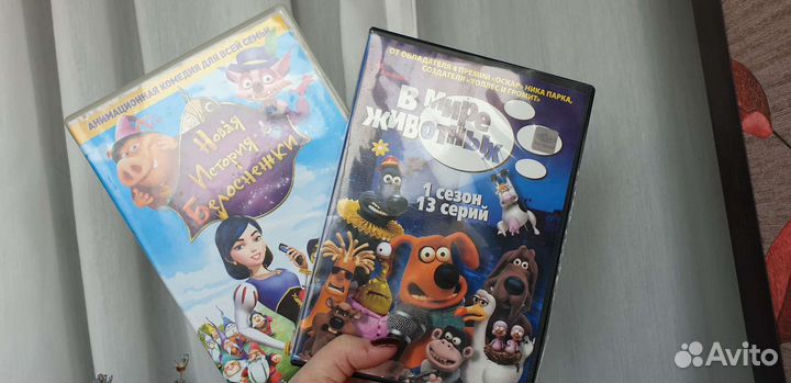 DVD диски мультфильмы