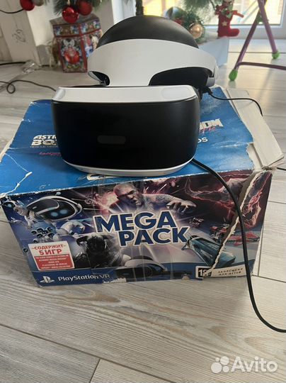 Шлем виртуальной реальности playstation vr