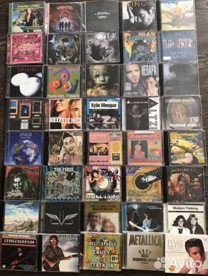 Cd компакт диски музыка