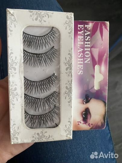 Ресницы накладные и клей для ресниц