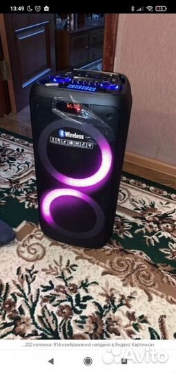 Аренда колонки Ginzzu 202