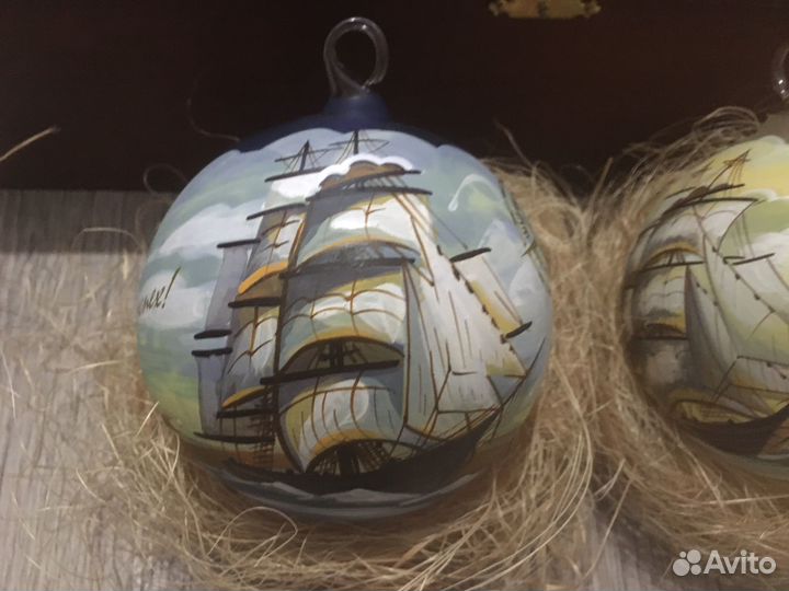 Шары подарочные новогодние гаспром