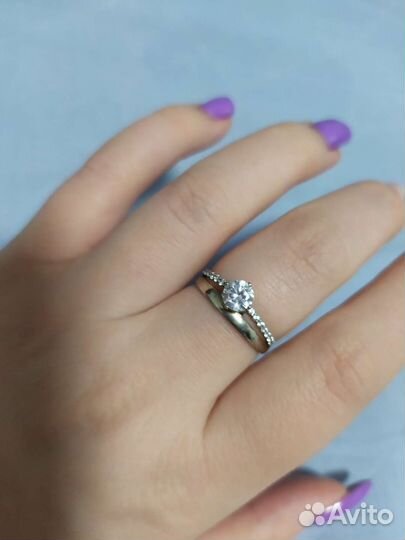 Серебряное кольцо