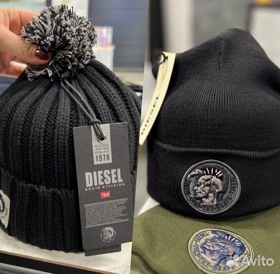 Мужская шапка diesel