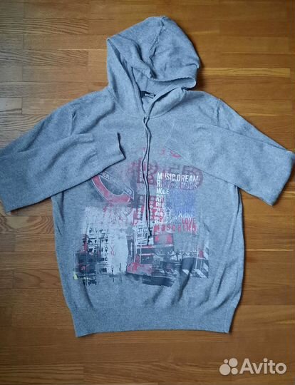 Худи тонкая шерсть