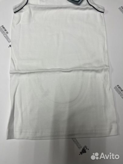 Майка белая нательная для мальчика Crockid 134