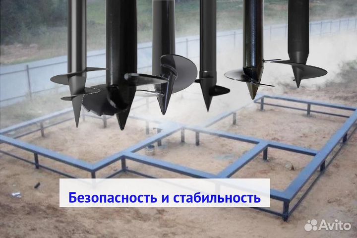Сваи винтовые для фундамента