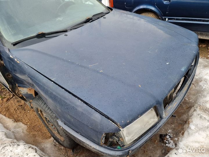 Капот Audi 80 B4 ауди 80 б4 в4 синий оригиналКапот