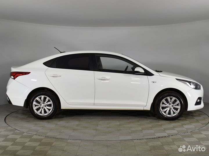 Hyundai Solaris 1.4 МТ, 2018, 120 071 км