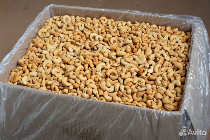 Кешью жаренный крупный. Доставка бесплатно