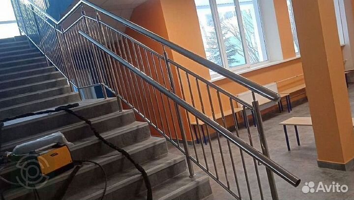 Установка перил.Опытные мастера