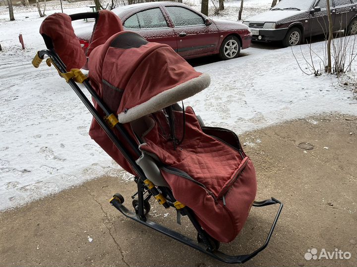 Сани-коляска