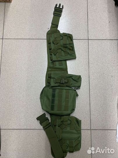 Разгрузочный тактический пояс Attack Мох