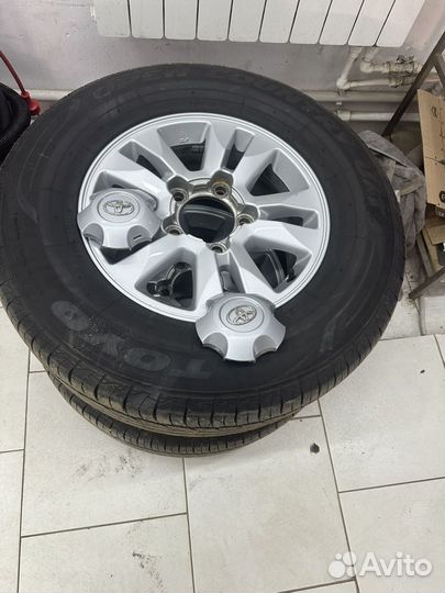 Колеса в сборе r17 land cruiser 200