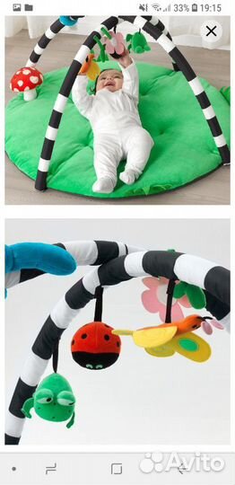 Продаю новый развивающий коврик икеа