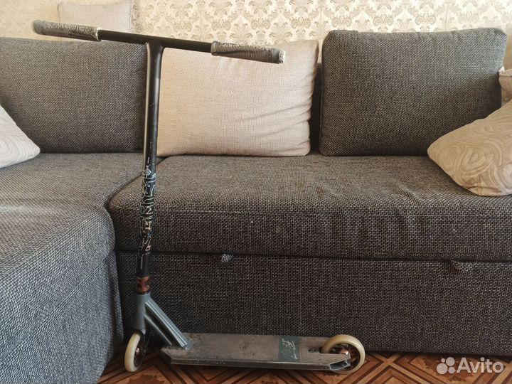 Трюкавой самокат Reaction Stunt 5.0, 120 мм