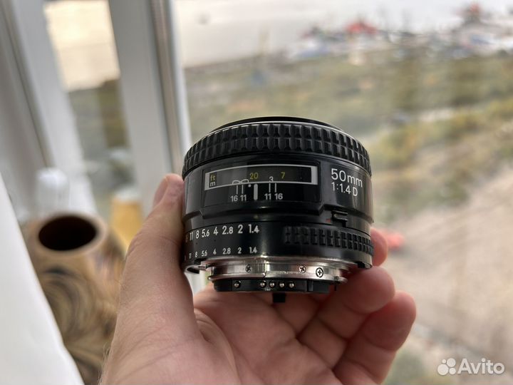 Объектив nikon 50mm f 1.8d af s nikkor