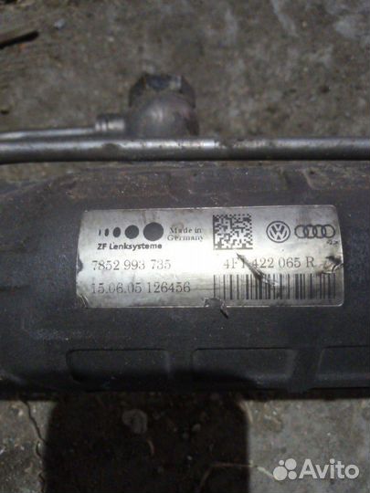 Рейка рулевая Audi A6C6 4F 2004-2011